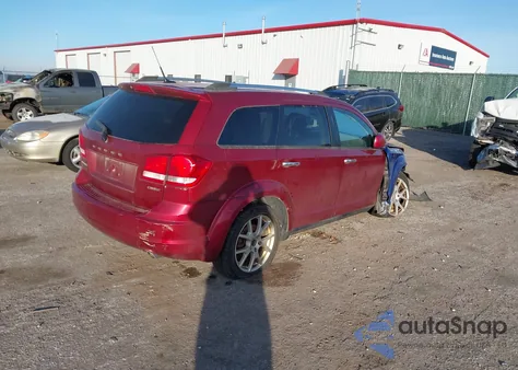 2011 Dodge Journey Crew from USA, damaged, VIN 3D4PG3FG9BT522151